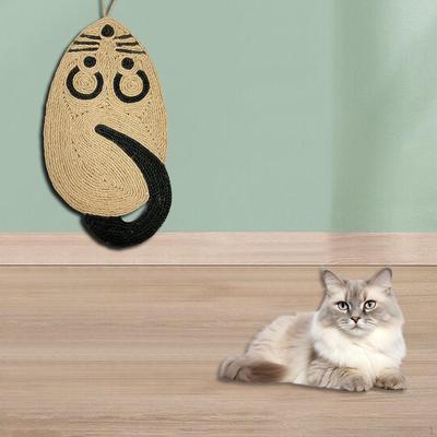 Cat Scratcher Pad Sleeping Grinding Claws Wall Mounted Pet Toy Protect Furniture Durable