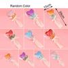 10Pcs Mini Love Flower Holding Balloons Bouquet of Flowers Balloons Valentines Day Mothers Day Party Wedding Diy Decors