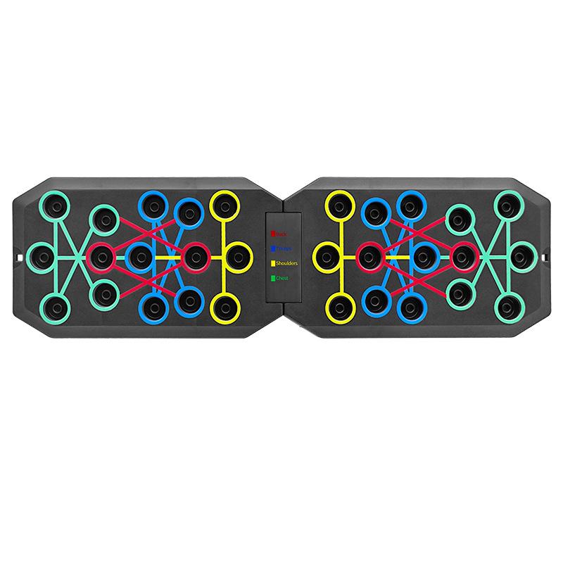 Portable Multifunctional Push-up Board for Home Training - Pectoral and Abdominal Muscle Exercise Equipment for Men