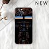 Case For Apple iPhone 18 11 13 12 14 Pro 7 Plus XR X XS Max 6 6S SE Phone Funda Aviation Aeroplane Helicopter Cockpit Instrument