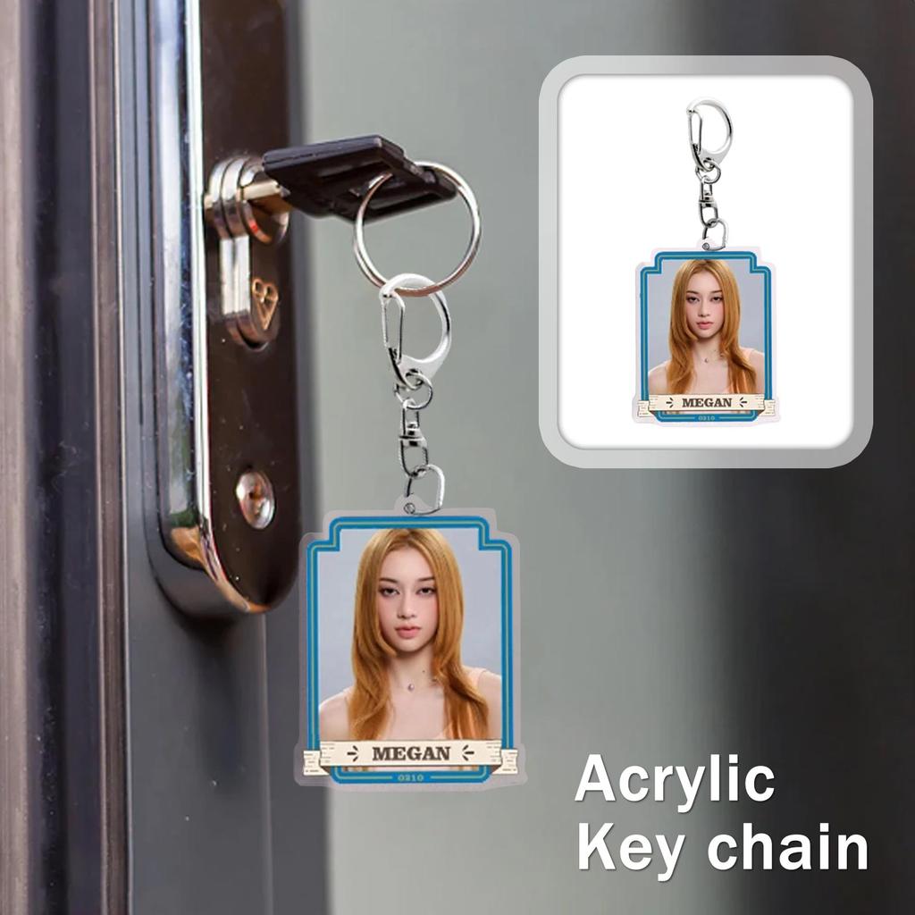 2D Akryl Platt Mystery Box, Innehållande 24 Hängen, Perfekt Som En Julklapp.