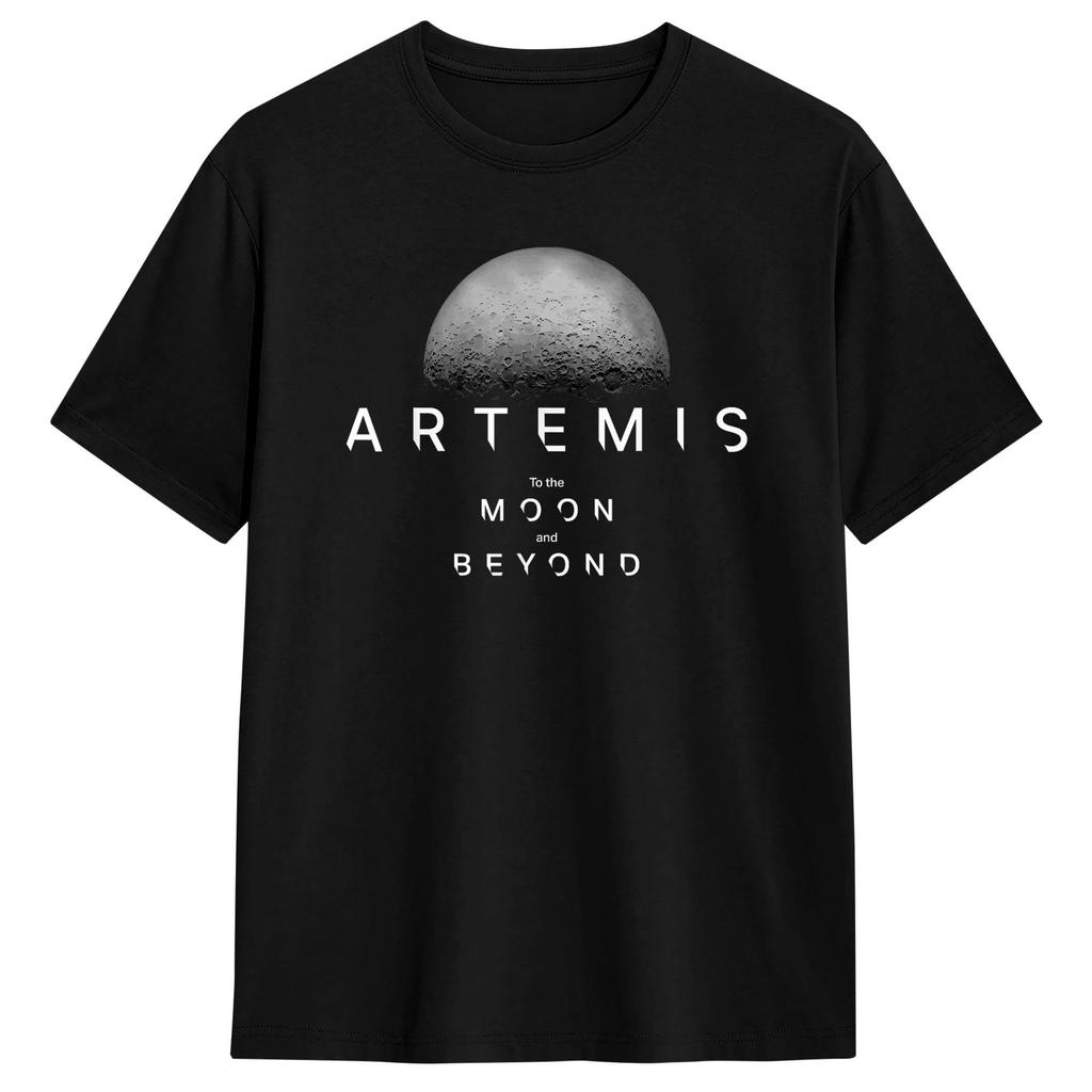 2026 Artemis 2 Back To The Moon TShirt Unisex and Women Summer Cotton Clothing Fashion Round Neck Short Sleeved Tee Streetwear