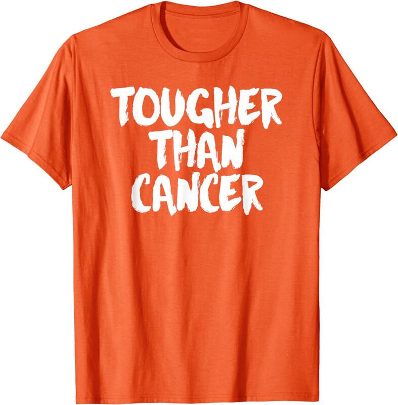 Tougher Than Cancer Awareness Survivor Gift Unisex T-Shirt Unisex T-Shirt M