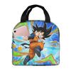 Custom DBZ Dragons Goku Ball Thermal Insulated Lunch Bag Women Men Warrior Resuable Lunch Tote for Outdoor Camping Travel