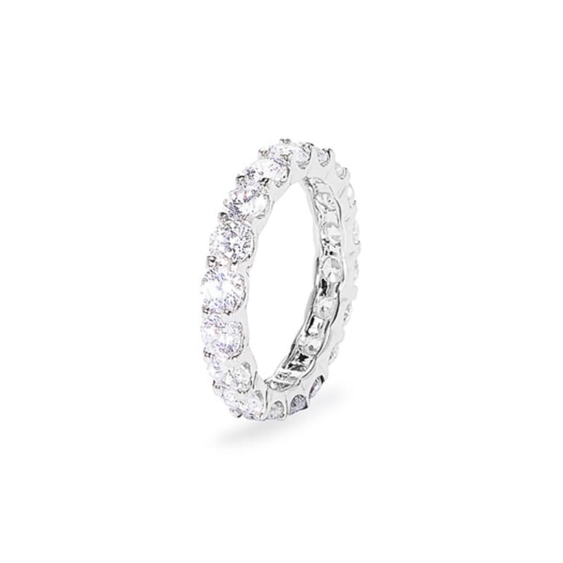 RAINDROP JEWELRY Raindrop 3.5MM Brilliant Eternity Ring