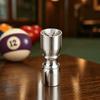 Silver Cue Tip Shaper Textured End Billiard Repair Tool Compact Cue Tip Tool  Pool Cue Care