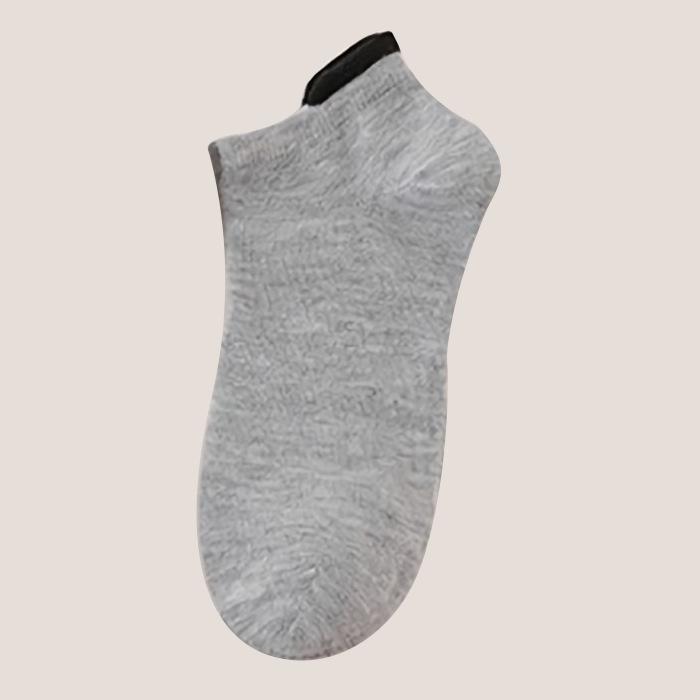 Damen Frühling und Sommer Dünne Reine Farbe Ohr Atmungsaktive Socken