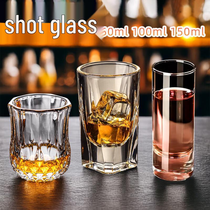 Chang Baosen 1 Liang Glass Spirits Cups (Set of 10)