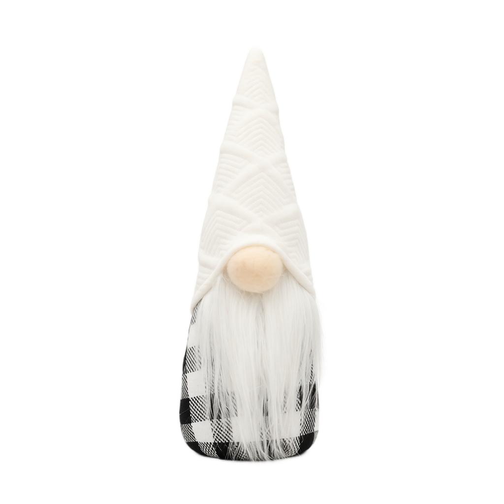 Christmas Gnome Decoration, Faceless Old Man Standing Figurine, Character Doll Ornament for Holiday Display