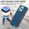 For Honor 400 Lite Case Shockproof Slim Retro Leather Phone Back Cover
