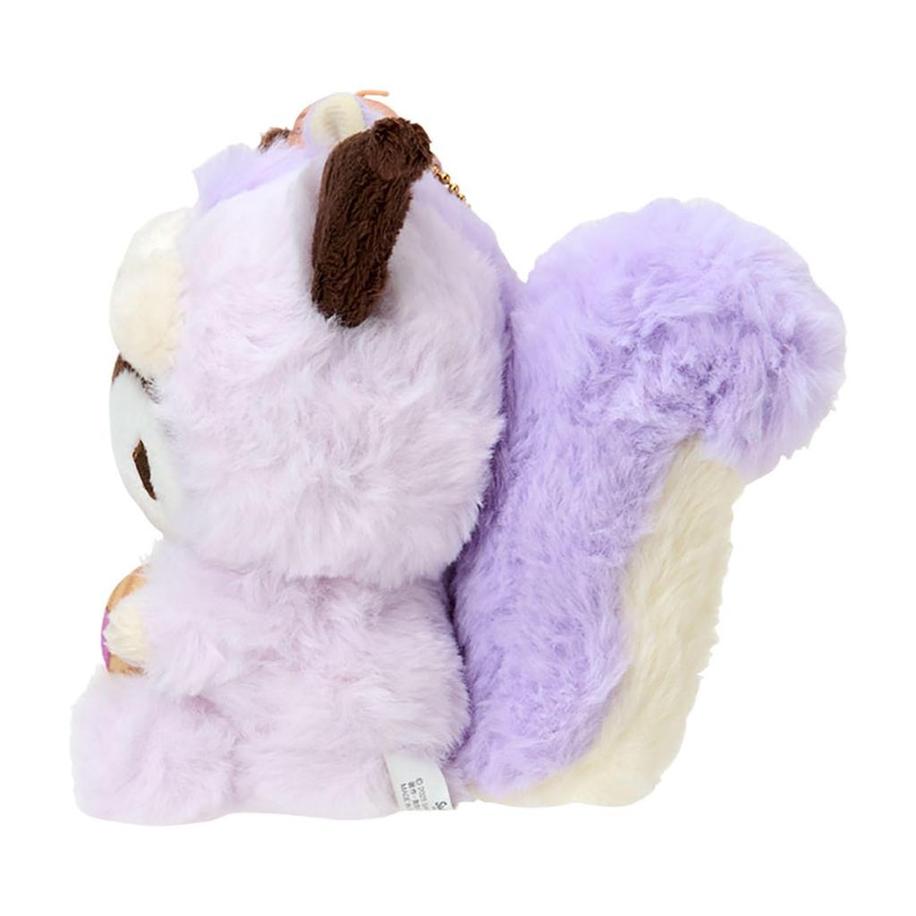 Sanrio Kuromi Mascot Holder for Ages 6 and Up (Squirrel Fluffy) (Product Code 653632)