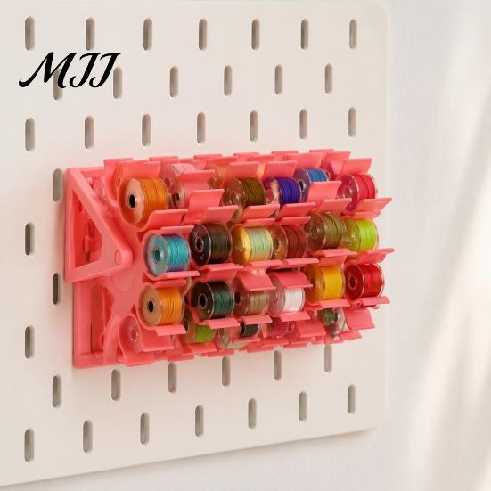 Caja de canilla para máquina de coser, Organizador giratorio de hilo, Soporte sin enredos, Diseño de almacenamiento tipo noria para bordado, Regalo que ahorra espacio para acolchado