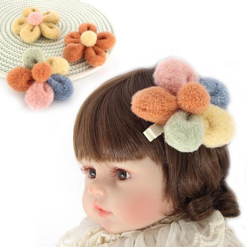 

Mongsil Big Flower Hair Clip (6411516) orange
