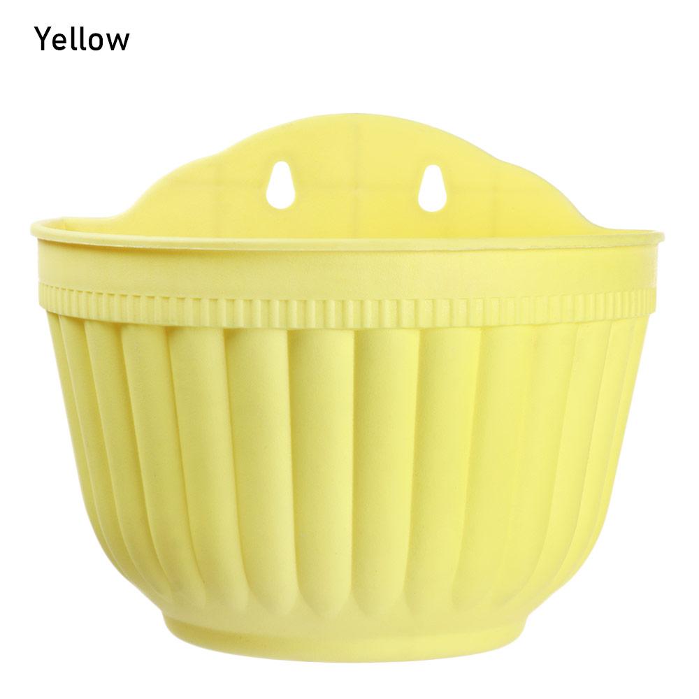 

Горячий пластиковый поднос для растений из смолы для хранения воды, цветочный горшок, садовые принадлежности жёлтый