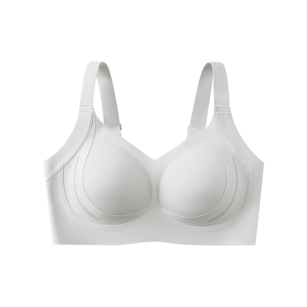 Women Seamless Thin Breathable Push Up Large Size Adjustable Shaping Bra