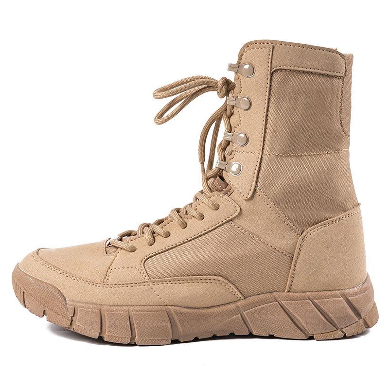 Fashion Outdoor Climbing Training Water Resistant High Shoes Hunting Hiking Tactical Boots Men Women Hunting Hiking Desert Boot