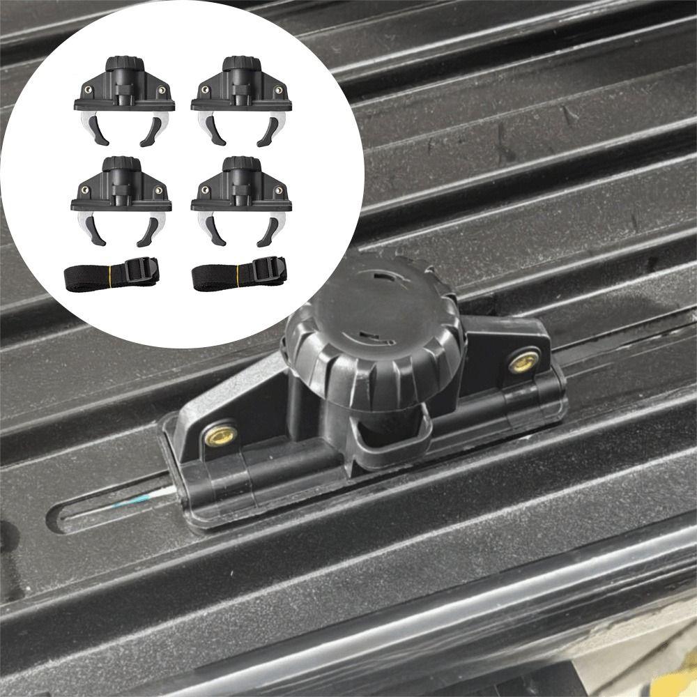 Adjustable Roof Box Clip Quick Mount Roof Rack Clamp Holder Luggage Carrier Clip  Car Roof Box