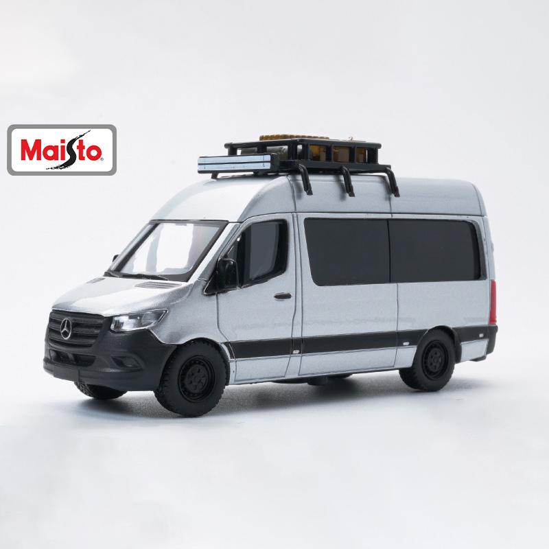 Home And Curtains Maisto Mercedes-Benz Sprinter Mpv Alloy Car Diecasts & Toy Vehicles Car Model Miniature Scale Model Car Toy For Children