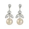 Atoztide Trendy Multiple Style Imitation Pearl Tassel Earring for Women Stainless Steel Elegant Temperament Earring Jewelry Gift