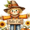 Creative Soft Decoration Gifts Autumn Maple Leaf Pinecone Scarecrow Pumpkin Static Window Clings, Waterproof PVC Indoor Outdoor Glass Decor