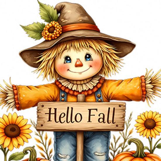 Creative Soft Decoration Gifts Autumn Maple Leaf Pinecone Scarecrow Pumpkin Static Window Clings, Waterproof PVC Indoor Outdoor Glass Decor