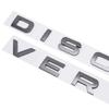 For Land Rover DISCOVERY Hood Rear Trunk Logo Sticker Round Font Letter Emblem Badge Car Styling Accessories XS3