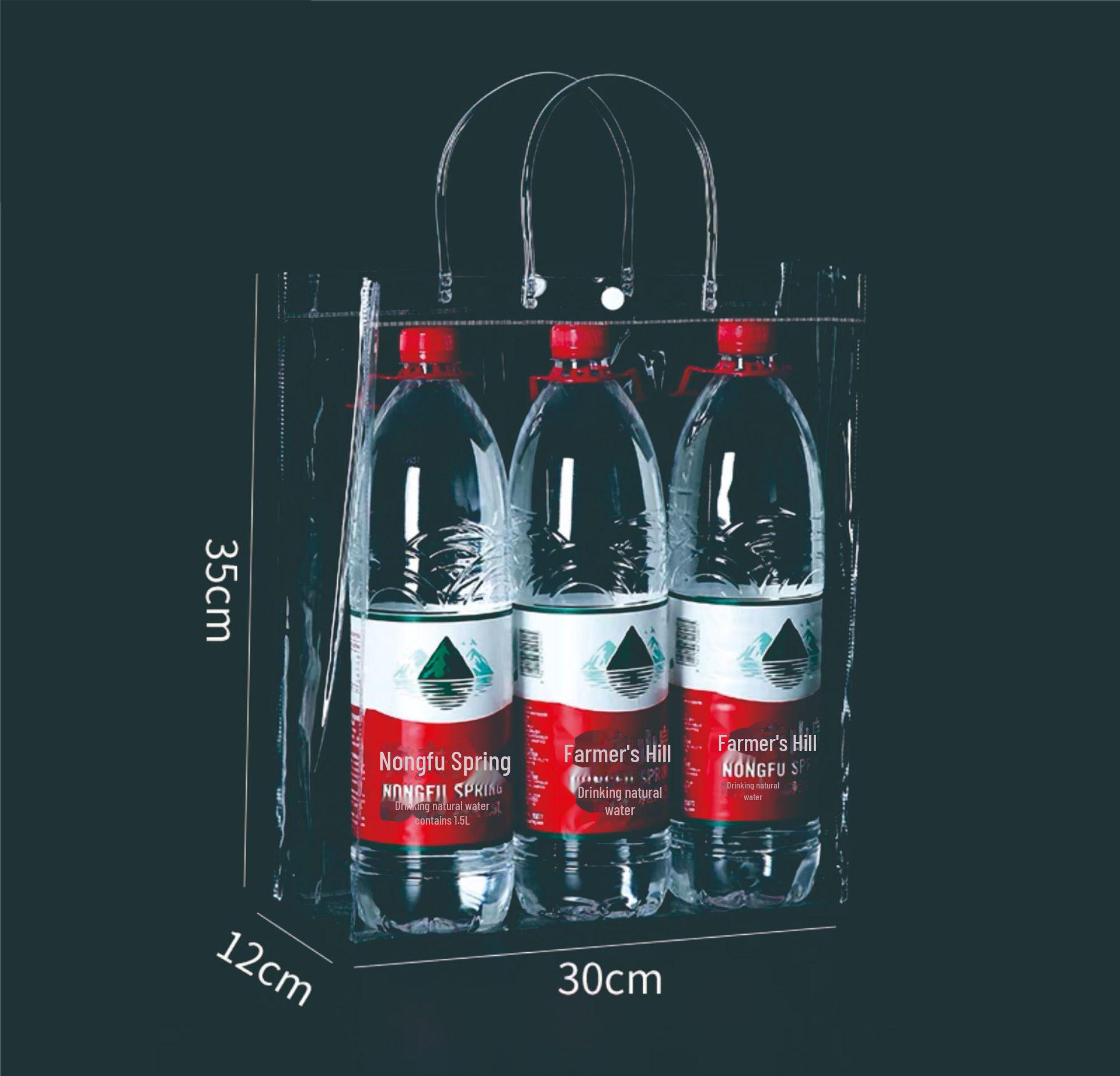 

Прозрачная сумка-тоут из ПВХ - подарочная сумка с возможностью индивидуального заказа для небольших партий