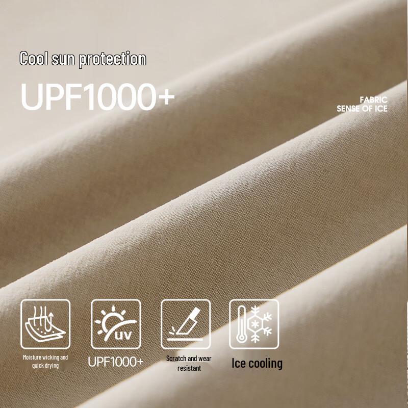 Camel Cool-Feel Cargo Wide-Leg Pants