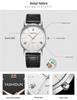 Luminous Quartz Watches: Stylish Men's, Women's & Couple's Waterproof Designs with Steel or Leather Bands