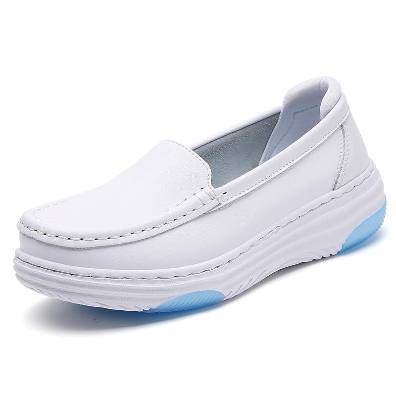 Women's Summer Breathable Non-Slip Soft Sole Nurse Shoes, Comfortable for Medical Staff & Beauty Therapists