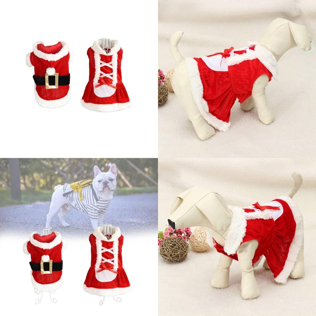 Universal Fit Pet Christmas Santa Costume For Dogs High Quality Fun Holiday Attire