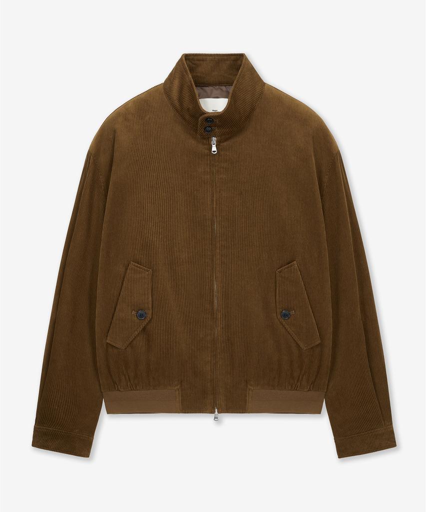 Tngt Corduroy Harrington Jumper (Khaki Brown) Tnju6E101W2