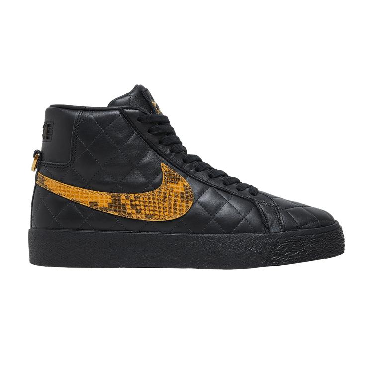 Supreme x Nike Zoom Blazer Mid QS SB  Black Snakeskin  44