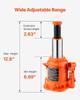 Hydraulic Bottle Jack 20 Ton Manual High Lift Automotive Car Repair Shop
