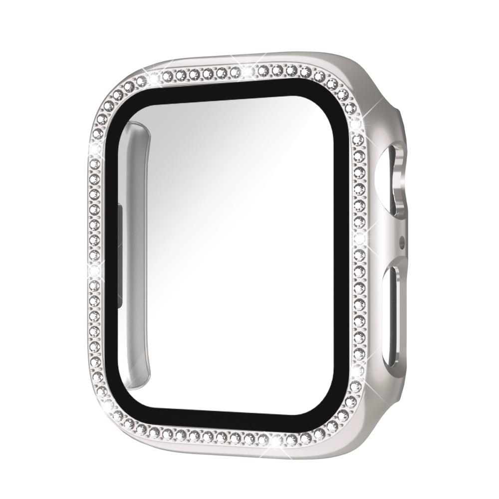 Apple S10 Diamond iWatch Protective Case with Integrated Tempered Film