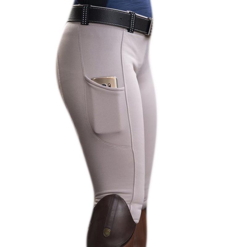 European Aristocratic Elastic Equestrian Pants - Women's Casual Hip-lifting Design