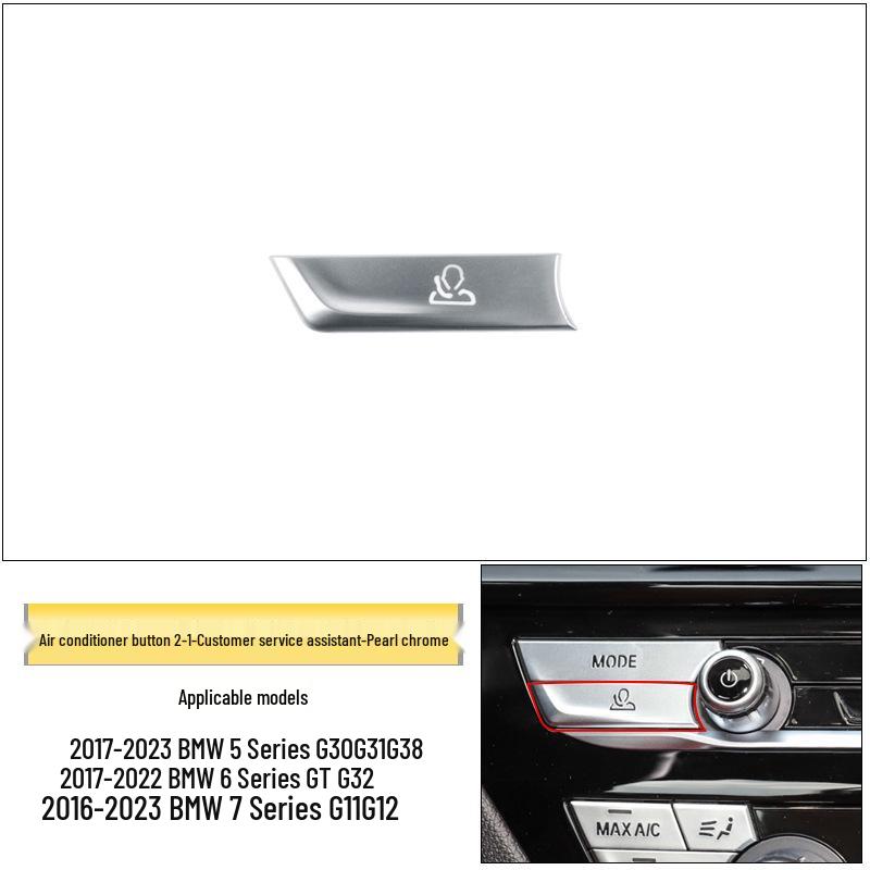 BMW 5 & 7 Series G30/G12 Air Conditioning & Fan Speed Adjustment Buttons for Center Console