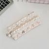 Cute Lace Ruffle Pencil Case for Kids Girl Sweet Cartoon Makeup Brush Organizer Large Capacity Soft Fabric Stationery Storage