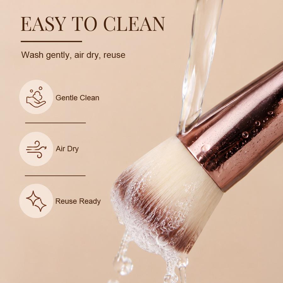 7 Double-head Makeup Brushes, A Complete Set of Foundation Brushes, Blush Loose Powder Brushes, and A Complete Set of Beauty Tools.