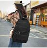 Korean Style Color Block Backpack - Trendy Large Capacity for Students & Travelers