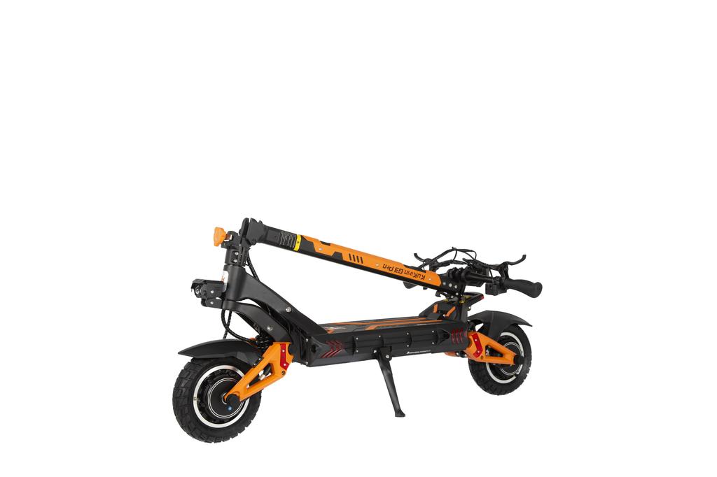 KuKirin G3 Pro Folding Electric Scooter: 1200W*2 Dual Motors, 80km Range, 10-inch Off-road Tires, 120kg Load Capacity, Quick-folding Design