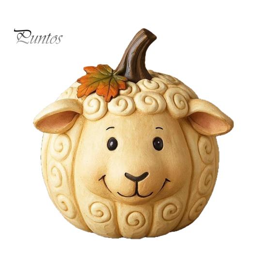 Creative Seasonal Home Giftware Artificial Pumpkin Decor, Cute Animals Decorative Pumpkins, Thanksgiving Resin Pumpkins Autumn Harvest Table