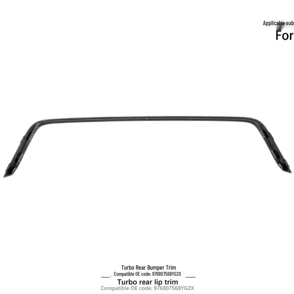 2024+ Panamera 976 Turbo Rear Lip Trim