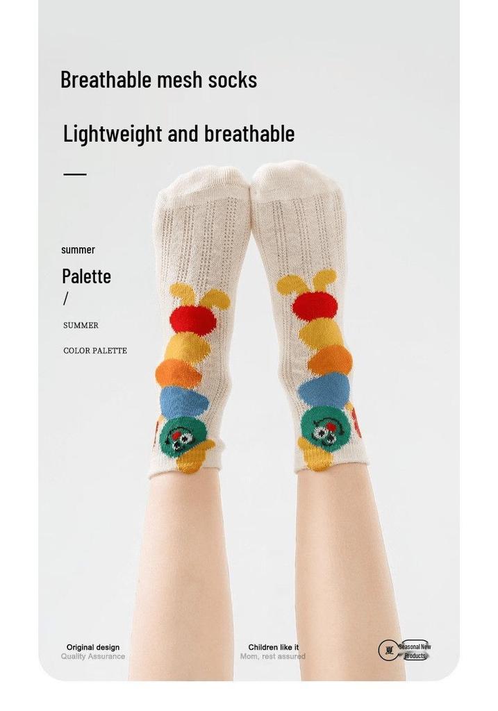 Mao Ren Kids Breathable Cotton Socks