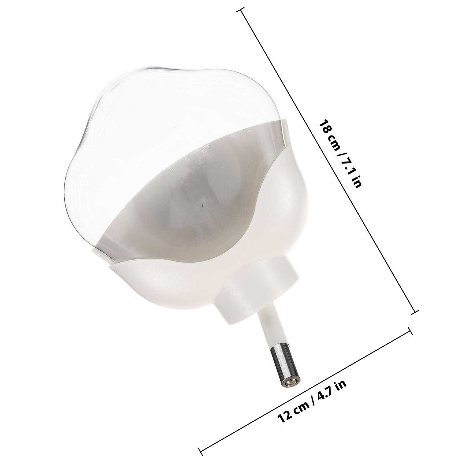 Hamster Water Bottle Automatic Pet Water Feeder Leak- Tool for Small Animals Guinea Pig Rabbit Transparent Design