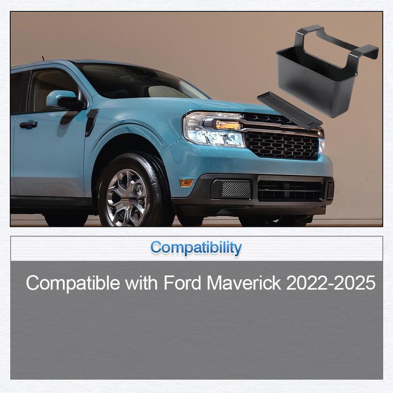 ABS Car Gear Shift Console Side Storage Box For Ford Maverick   2024 2025 Automotive interior accessories