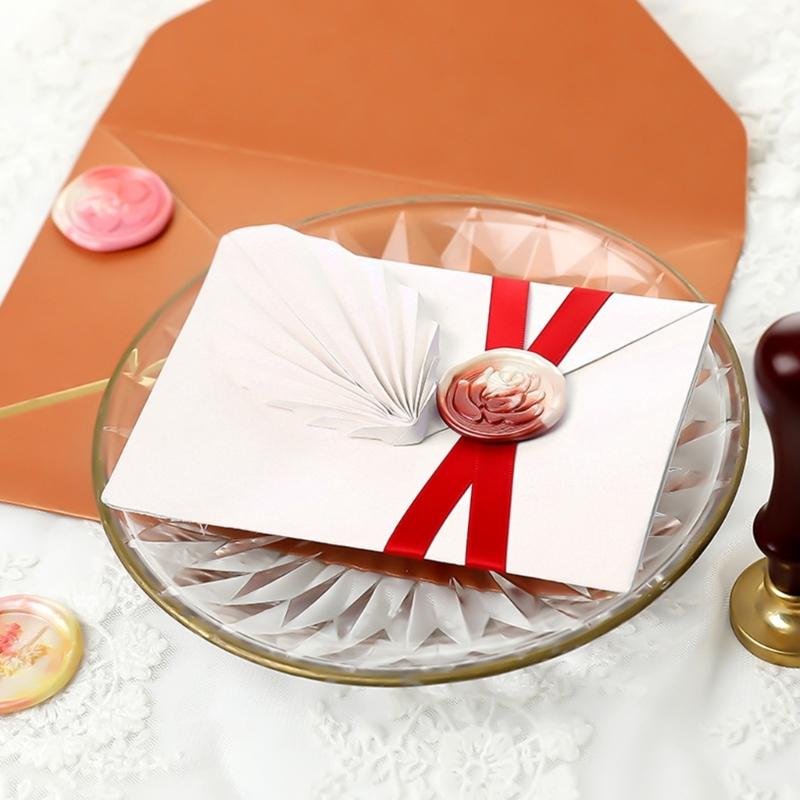 Handmade Ribbon Solid Color Ribbon DIY Crafts Decorative Ribbon Handicraft Ribbon for Wedding Invitations Gift Wrapping