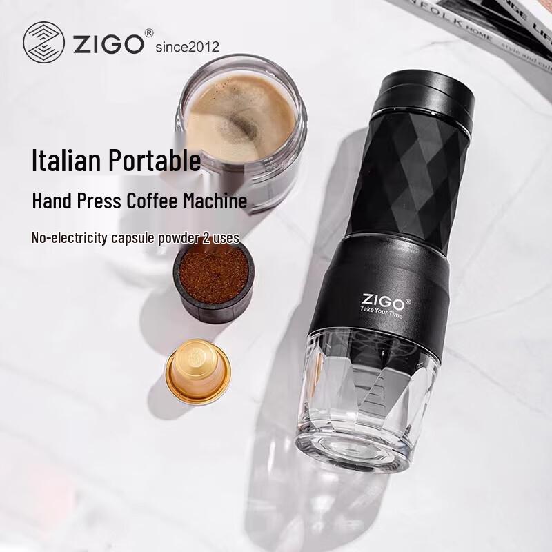Zigo Portable Electric Grinder & Coffee Maker