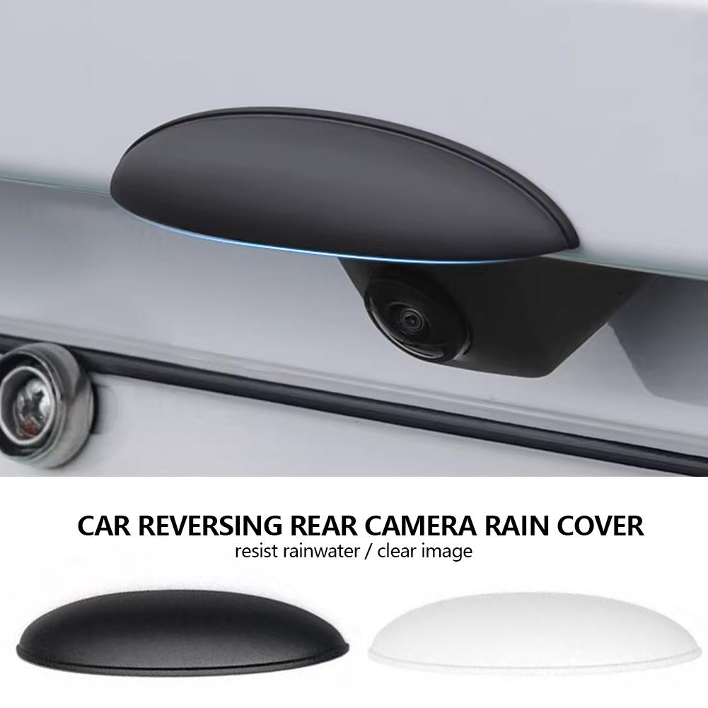 Universal Car Rear View Backup Camera Rain Cover Waterproof Splash Guard for Camera Systems Protective Plastic Rain Visor