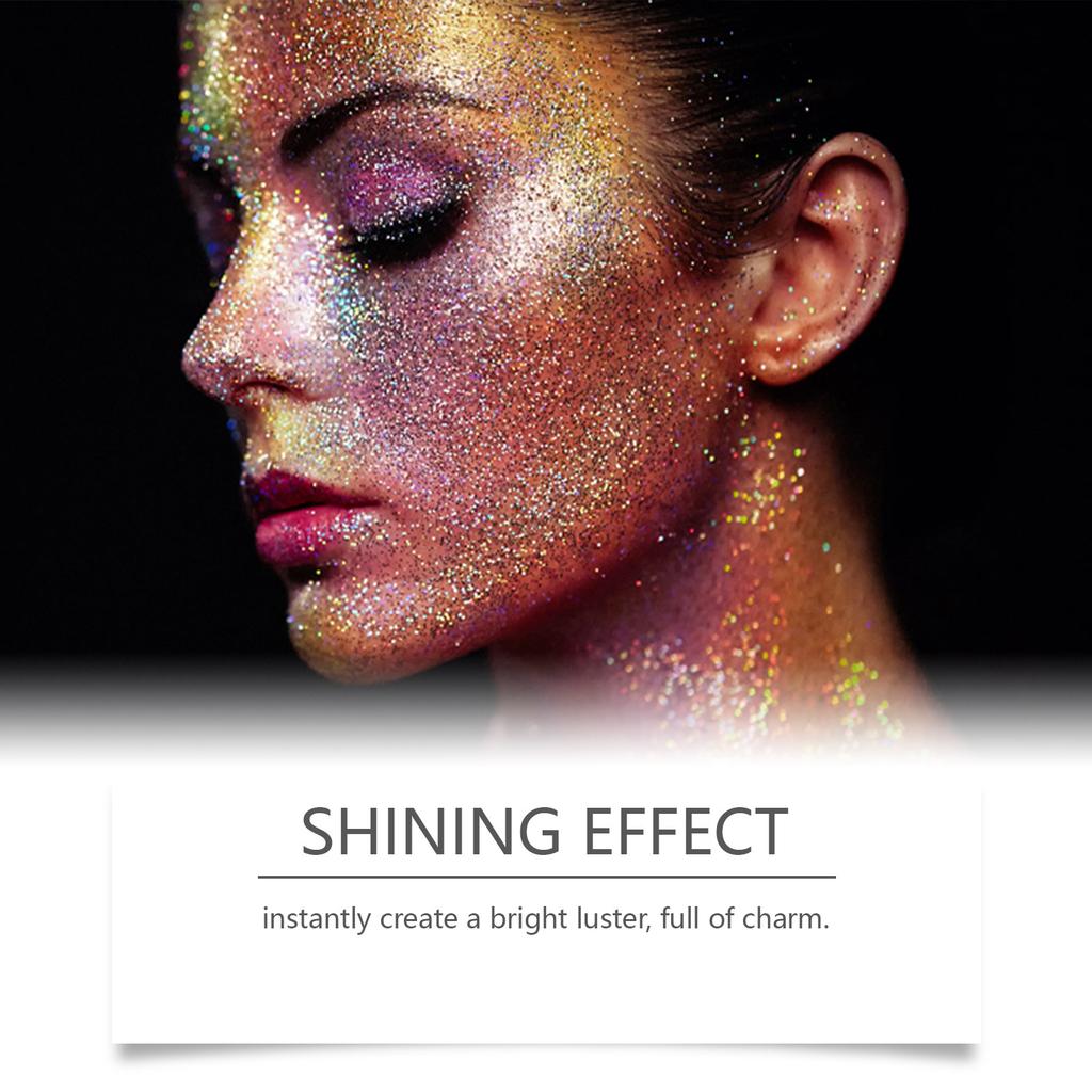 Glitzergel Körper Haar Make-up Farbiger Glitzergel Sanfte Inhaltsstoffe Schnell Auffällige Effekte Erzeugen.